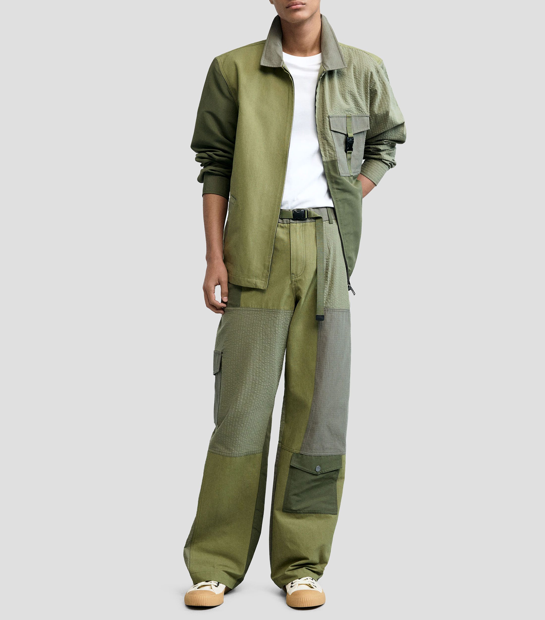 Chamarra militar Hombre